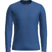 Icebreaker M 200 Oasis Ls Crewe - Blue - S