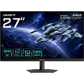 Gigabyte 27" G27Q26, 275Hz(OC) QHD-pelimonitori, musta