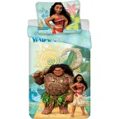 Jerry Fabrics Vuodevaatteet 140x200cm, Vaiana (Moana), 2 osaa