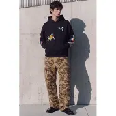 Desigual Collegepaita cappuccino / kuusi / roosa / musta