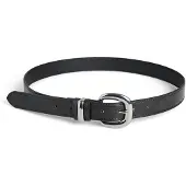 Pieces Pcvilka Patent Jeans Belt Wb Pu - Black - 90
