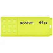 Goodram USB Flash -lukija 8 Gt - - UME2 - USB Type-A 2.0 - Lukunopeus 20 Mt/s - Keltainen