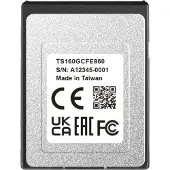 Transcend 160 GB CFEXPRESS CARD GEN3X2, SLC MODE - CFE860 (TS160GCFE860)