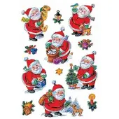 Herma 3888, Monivärinen, Paperi, Santa Claus, 3 arkkia