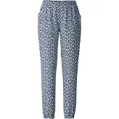 Calida Pyjamahousut vaaleansininen / tummansininen / valkoinen