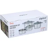 Alpina kattilasarja, Ø20cm, 7 osaa