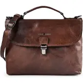 Greenburry Newport Käsilaukku Nahka 29 cm Ruskea