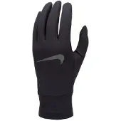 Nike Running Gloves Lightweight Tech - Musta/hopea Nainen, koko Large