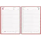 Mayland Timekalender rød PP-plast 2028