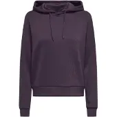 Only Play Onplounge Hood Ls Swt Noos - Purple - M