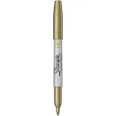 Sharpie Metallinhohtoiset -maalitussit | Kapea kärki | Kulta | 12 kpl