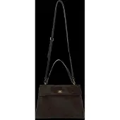 Gina Tricot Office Midi Bag - Brown - ONE SIZE