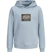 Jack & Jones Junior Collegepaita vaaleansininen / musta / valkoinen
