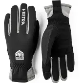 Hestra Women's XC Primaloft 5-Finger Black/Black Treenikäsineet 9