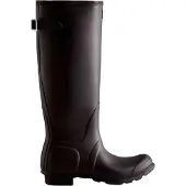 Hunter for woman. WFT1001RMA Orig Back Adjustable Boots black (37), Flat, None, Casual