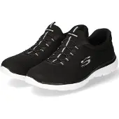 SKECHERS Slip on -tennarit 'Summits' harmaa / musta