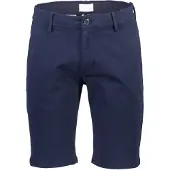 Lindbergh Superflex Chino Shorts - Navy - M