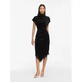 Vila Vilivas S/L Top /Dc - Black - S