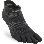Injinji Men's Run Original Weight No-Show Black Treenisukat M