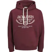 Jack & Jones Collegepaita 'JORFREDERIKSBERG' marjat / valkoinen