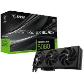 MSI RTX 5080 16G INSPIRE 3X OC BLACK GDDR7 3 Fan (912-V531-681)