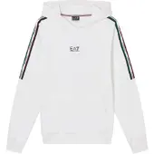 EA7 for man. 7M001864_AF12660 Italian Spirit sweatshirt white (M), Casual, Sport, Cotton, Sportswear, Multisport, Short sleeve