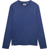 Superdry Classic Cotton Linen Pitkähihainen T-paita