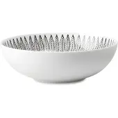 Gustafsbergs Porslinsfabrik Svart Salix kulho 17 cm musta