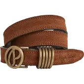 Pepe Jeans for woman. PL020829 Athena Leather Belt brown (S), Casual, Sustainable