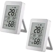 Sonoff ZigBee SNZB-02DR2 lämpötila- ja kosteusanturi, 2 kpl pakkaus