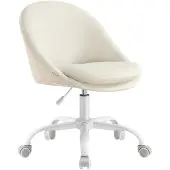 Songmics Toimistotuoli OBG020G01, Korkeussäädettävä, 60 × 60 × 80–90 cm