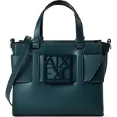 Armani Exchange Käsilaukku 24 cm Petrooli