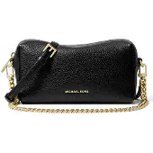 Michael Kors for woman. 32F6GYTC5L Small black grained leather Bryant shoulder bag (OSFA), Casual