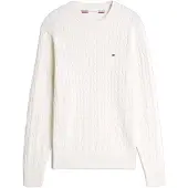 Tommy Hilfiger Neulepaita 'Classic' luonnonvalkoinen