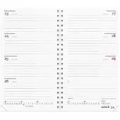 Mayland Week Planner International tværformat REFILL 2027