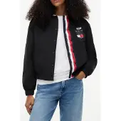 Tommy Hilfiger Th X Cf1 Logo Coach Jacket - Black - L