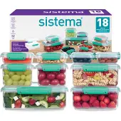 Sistema 18 Piece PackTeal