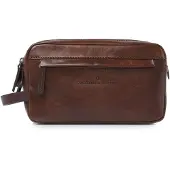 Castelijn & beerens Rien Washbag - Brown - 25X12X15CM