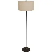 BELID Soft lattiavalaisin Pellava luonnonvärinen-metallic bronze, Ø44x149,5 cm