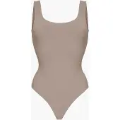 Cfab Muotoileva body 'Low Back - Body' taupe