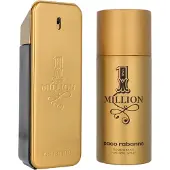 Paco Rabanne 1 Million Eau De Toilette 100ml And Deospray 150ml Set