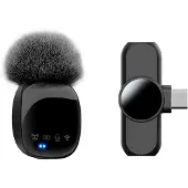 Lippa Pro langaton mikrofoni USB-C:llä - musta