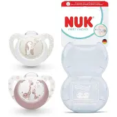 Nuk 10175379, Perinteinen vauvantutti, Hampaita hoitava, Silikoni