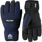 Hestra Kids´ Ferox Czone Jr - 5 Finger Navy Hiihtokäsineet 4