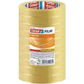TESA 57388-00001-00, 66 m, Läpinäkyvä, 15 mm, 10 kpl (57388-00001-02)