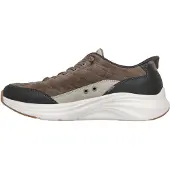 SKECHERS Matalavartiset tennarit 'CONTOUR FOAM-CORDELUX' oliivi / musta