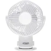 Adler AD 7335 akkutuuletin klipsikiinnityksellä