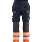 Blakläder 1487 Multinorm Stretch palosuojatut riipputaskuhousut