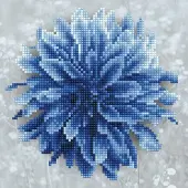 Diamond Dotz Blue Dahlia timanttityö