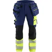 Blakläder 1145 ToolRig Highvis 4-way Stretch työhousut